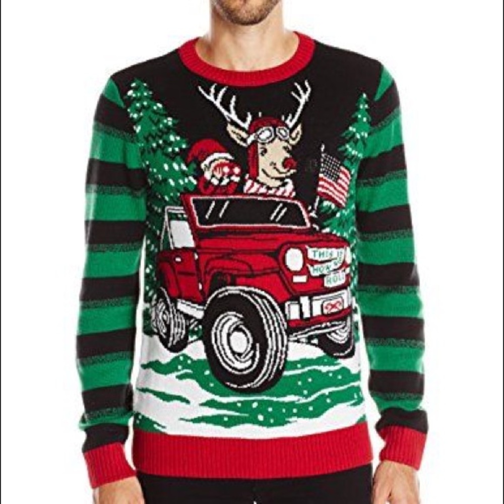LIGHT UP Christmas Sweater 💡🎄